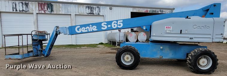 image for item HP9703 1998 Genie S-65  boom lift