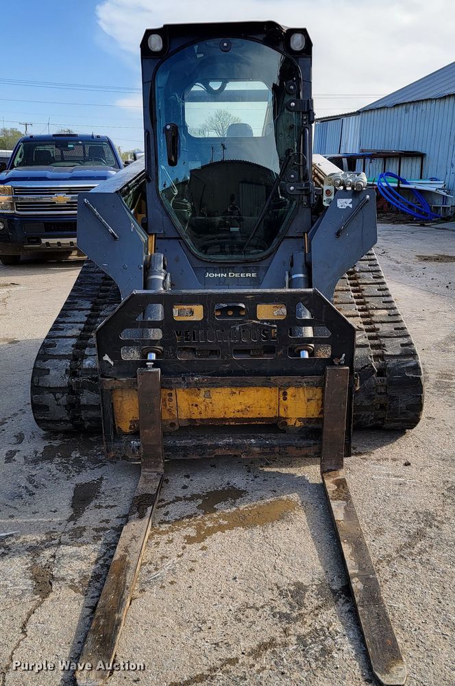 image for item HP9711 2014 John Deere 333E  tracked skid steer loader