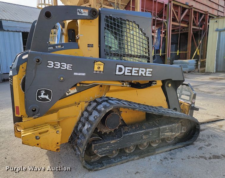image for item HP9711 2014 John Deere 333E  tracked skid steer loader