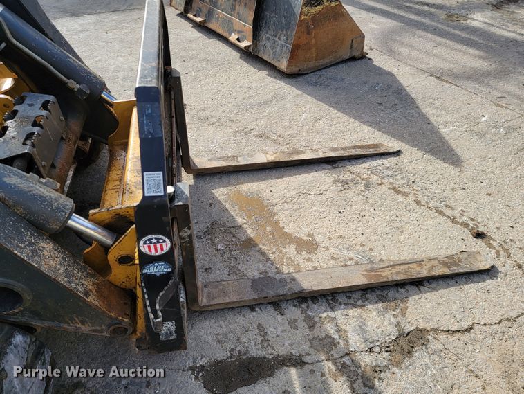 image for item HP9711 2014 John Deere 333E  tracked skid steer loader