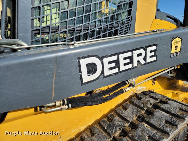 image for item HP9711 2014 John Deere 333E  tracked skid steer loader