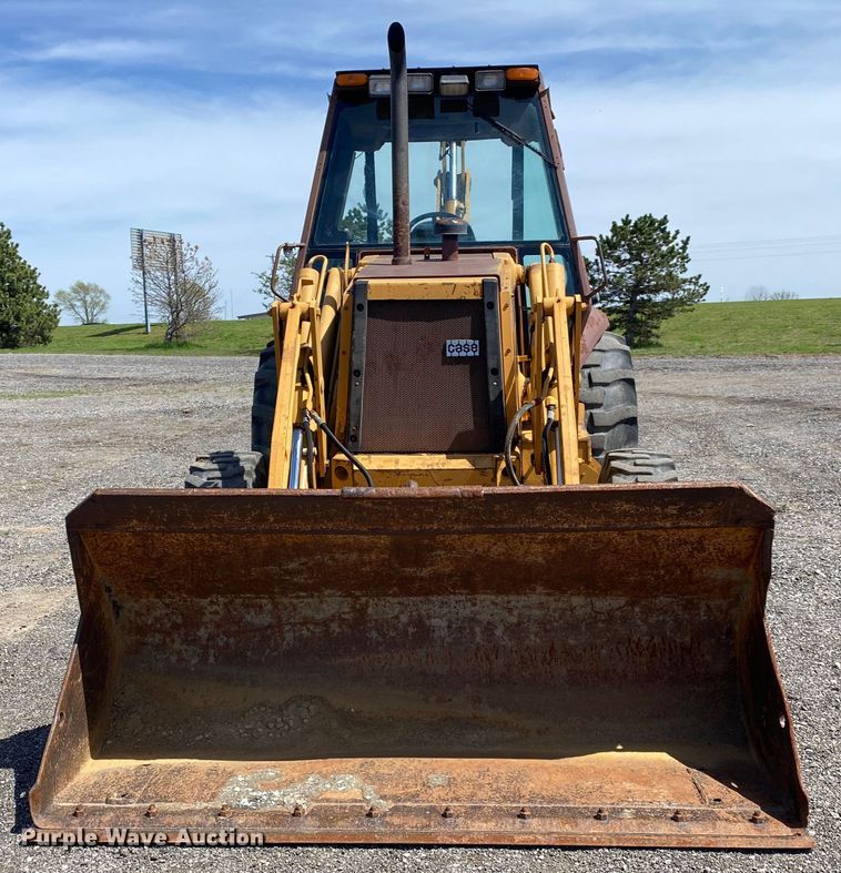 image for item KB9486 1993 Case 580 Super K  backhoe