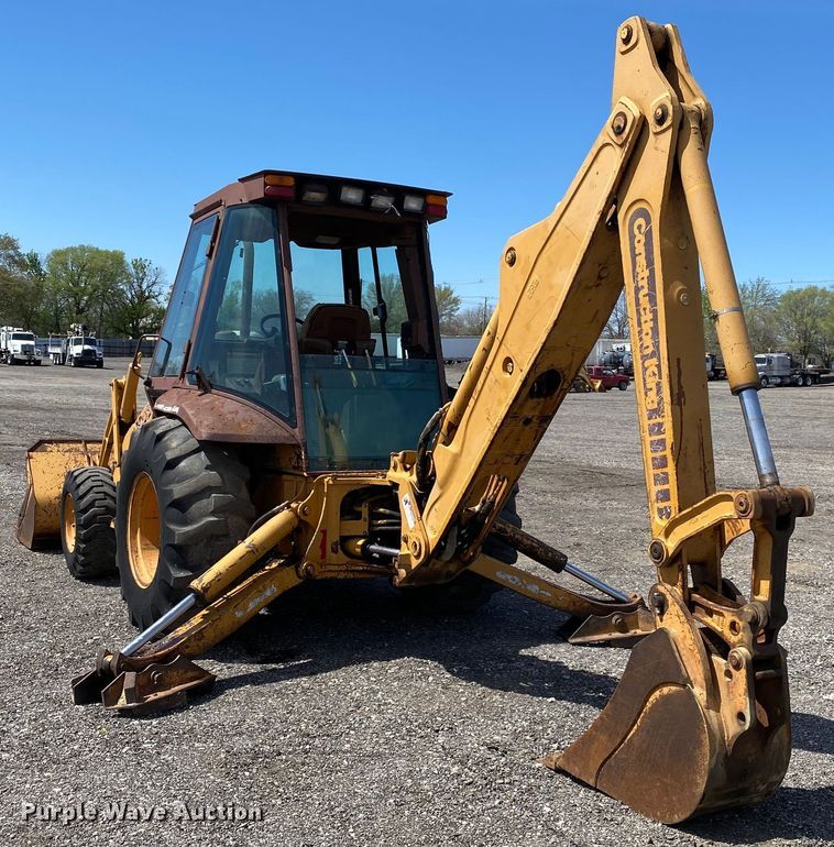 image for item KB9486 1993 Case 580 Super K  backhoe