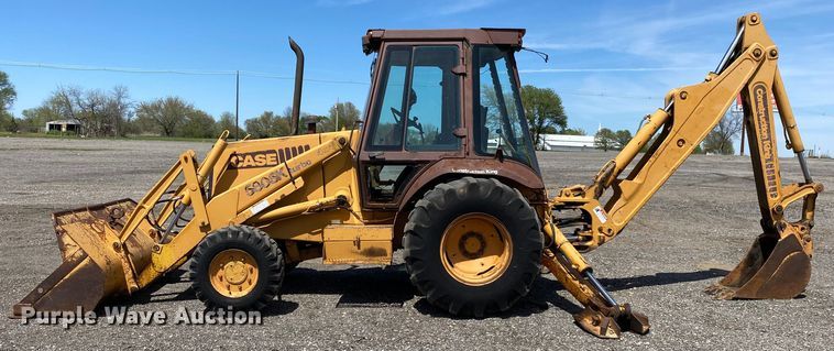 image for item KB9486 1993 Case 580 Super K  backhoe
