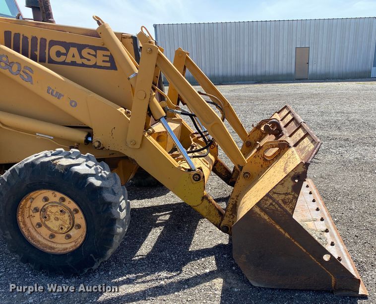 image for item KB9486 1993 Case 580 Super K  backhoe