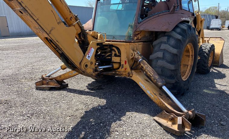 image for item KB9486 1993 Case 580 Super K  backhoe