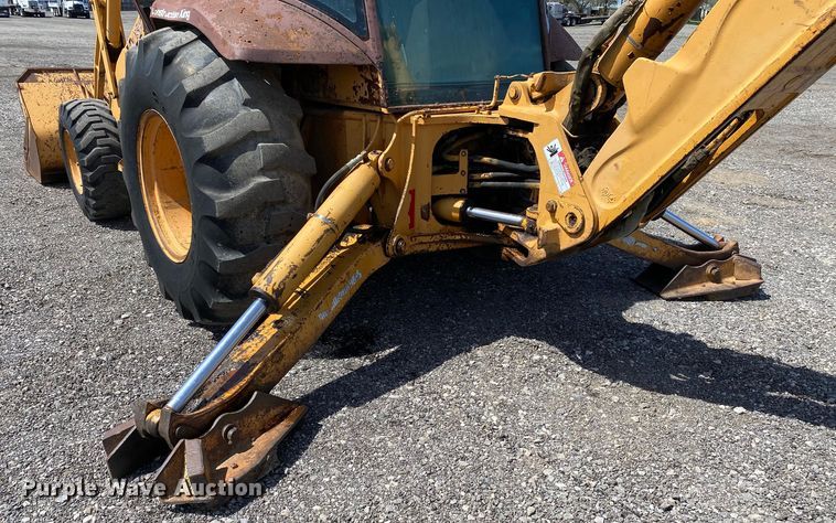 image for item KB9486 1993 Case 580 Super K  backhoe