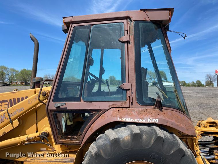 image for item KB9486 1993 Case 580 Super K  backhoe
