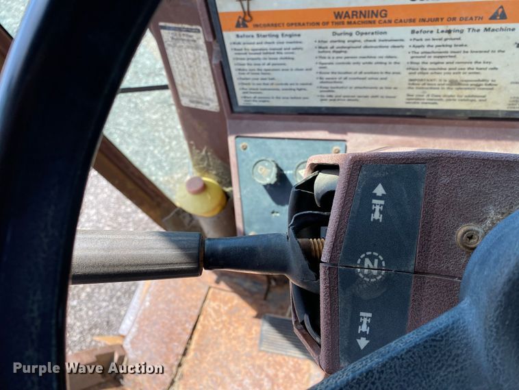 image for item KB9486 1993 Case 580 Super K  backhoe