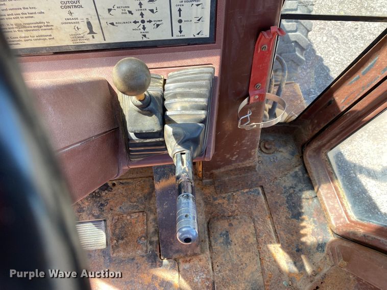 image for item KB9486 1993 Case 580 Super K  backhoe