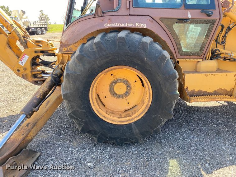 image for item KB9486 1993 Case 580 Super K  backhoe