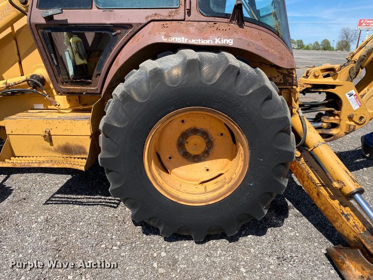 image for item KB9486 1993 Case 580 Super K  backhoe