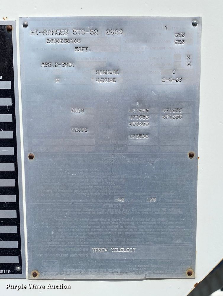 image for item KB9489 2010 International 4300 SBA  bucket truck