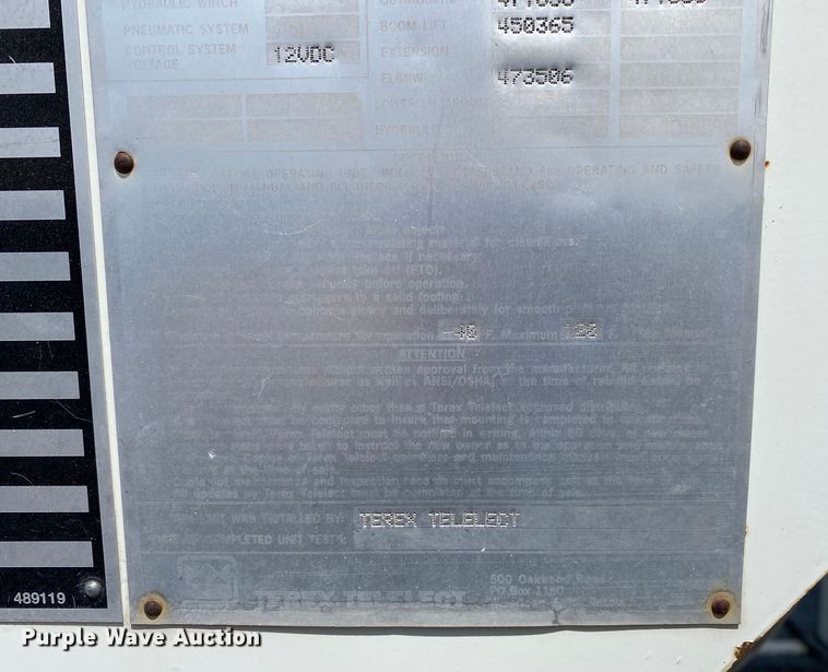 image for item KB9489 2010 International 4300 SBA  bucket truck