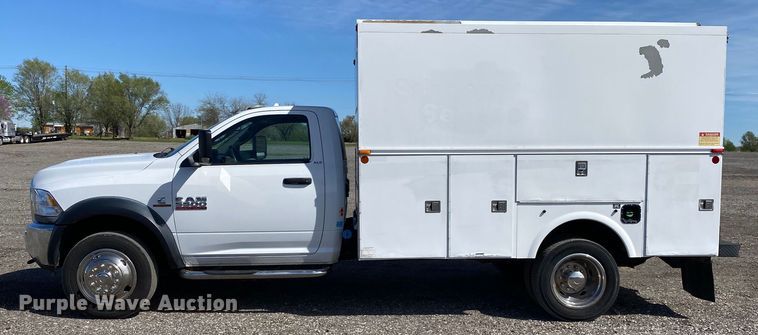image for item KB9492 2015 Dodge  Ram 5500  utility / service truck