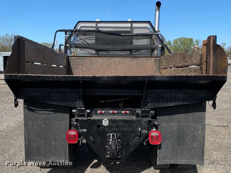 image for item KB9496 1999 Peterbilt 330  dump flatbed truck