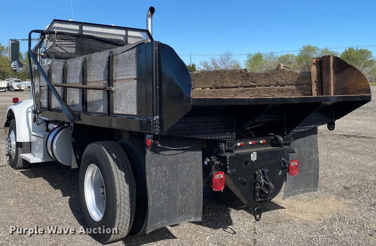 image for item KB9496 1999 Peterbilt 330  dump flatbed truck