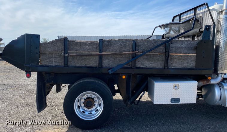 image for item KB9496 1999 Peterbilt 330  dump flatbed truck