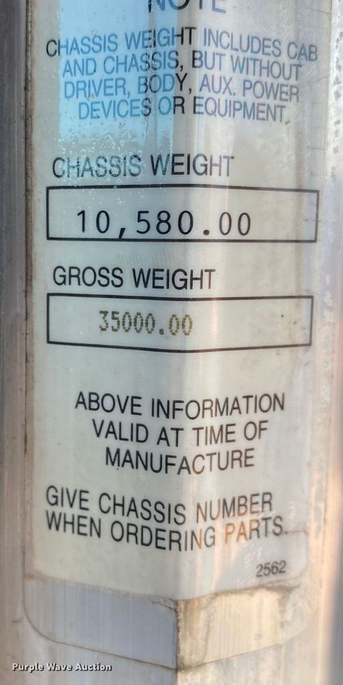 image for item KB9496 1999 Peterbilt 330  dump flatbed truck