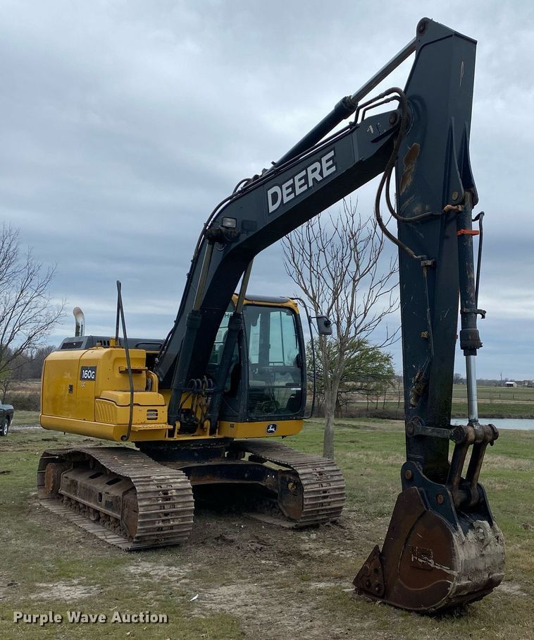 image for item KB9501 2013 John Deere 160G LC  excavator