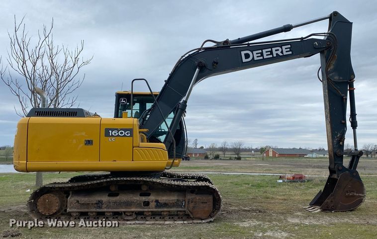 image for item KB9501 2013 John Deere 160G LC  excavator
