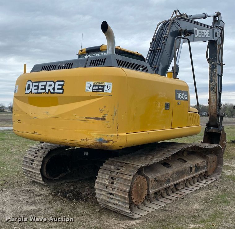image for item KB9501 2013 John Deere 160G LC  excavator