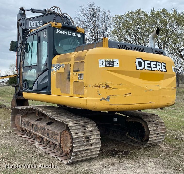 image for item KB9501 2013 John Deere 160G LC  excavator