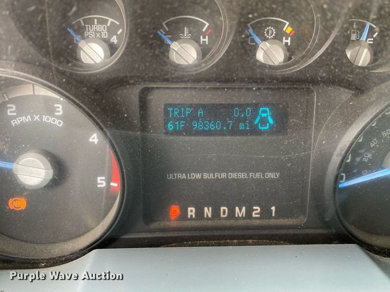 image for item KB9510 2012 Ford F550  utility / service truck