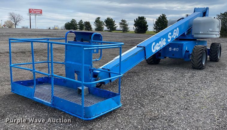 image for item KB9511 2001 Genie S60 REV3  boom lift