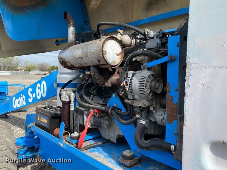 image for item KB9511 2001 Genie S60 REV3  boom lift