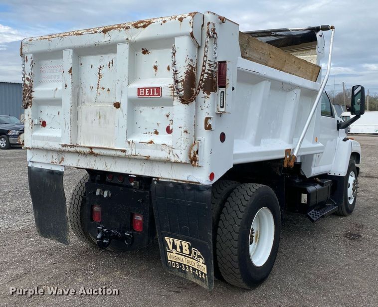 image for item KB9513 2005 GMC C7500  dump truck