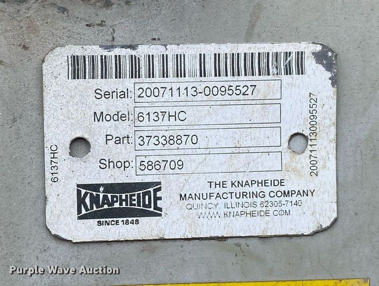 image for item KB9522 2008 International 4300 SBA  crew cab utility / service truck