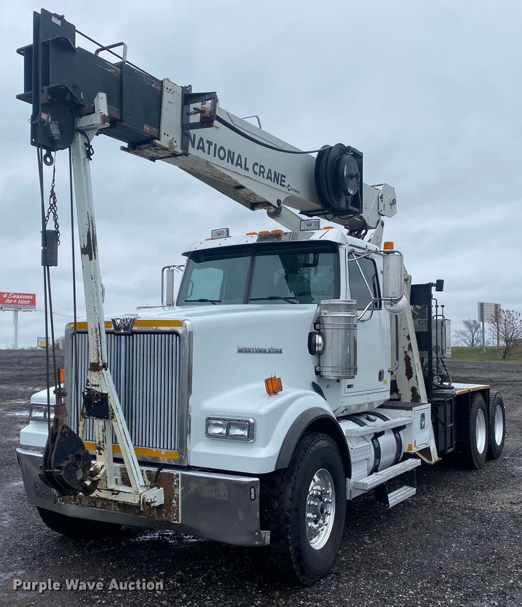 image for item KB9579 2012 Western Star 4900FA  crane truck