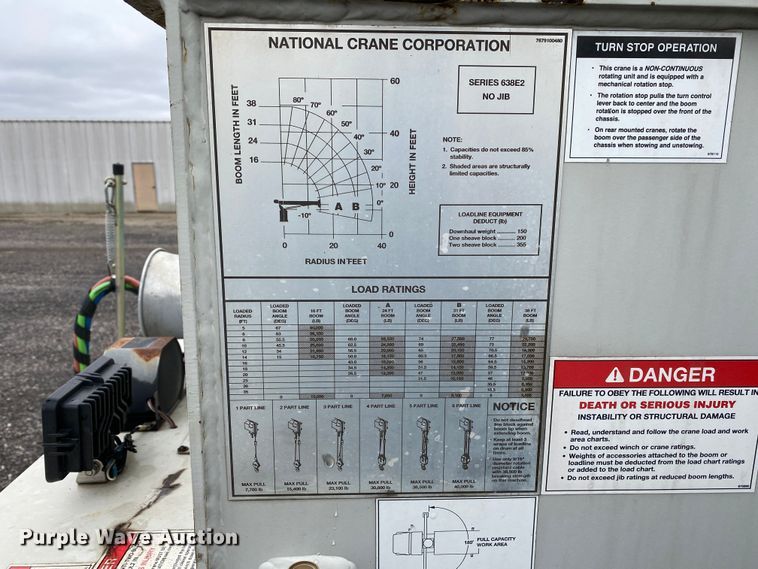 image for item KB9579 2012 Western Star 4900FA  crane truck