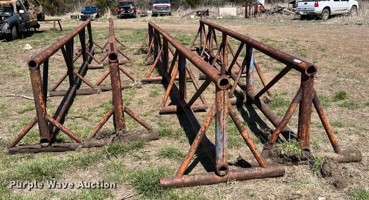 image for item KF9782 (2) pipe racks