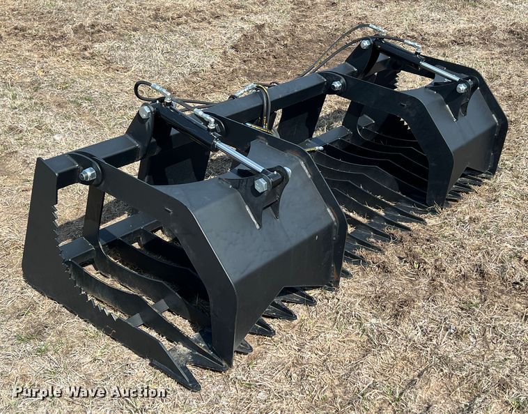 image for item KR9433 Skid steer grapple bucket