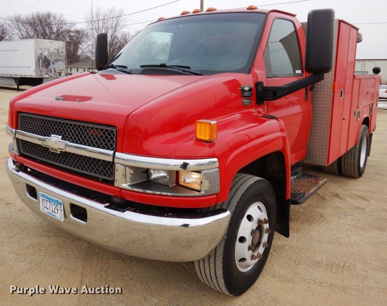 image for item KU9866 2006 Chevrolet C4500  utility / service truck
