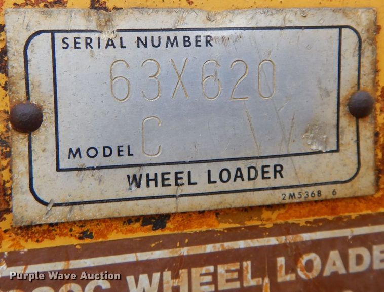 image for item KU9869 1978 Caterpillar 980C  wheel loader