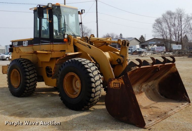 image for item KU9870 1997 Caterpillar 938F  wheel loader