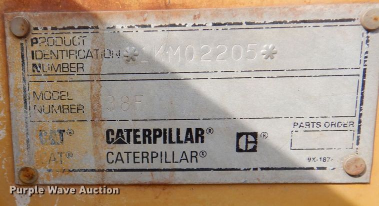 image for item KU9870 1997 Caterpillar 938F  wheel loader