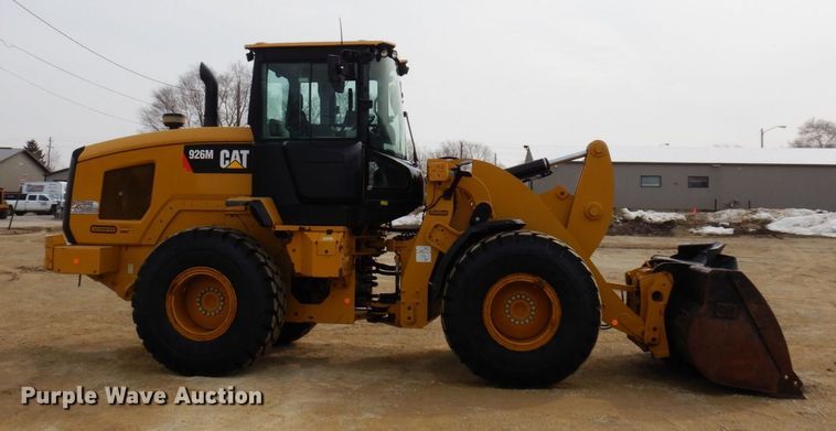 image for item KU9871 2016 Caterpillar 926M  wheel loader