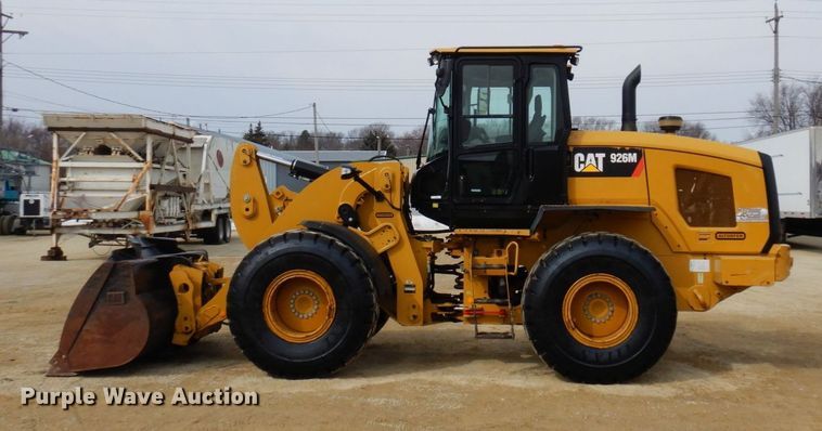 image for item KU9871 2016 Caterpillar 926M  wheel loader