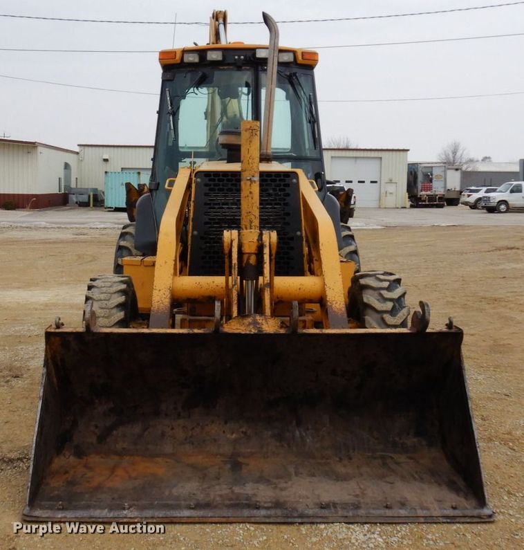 image for item KU9872 2000 John Deere 410E  backhoe