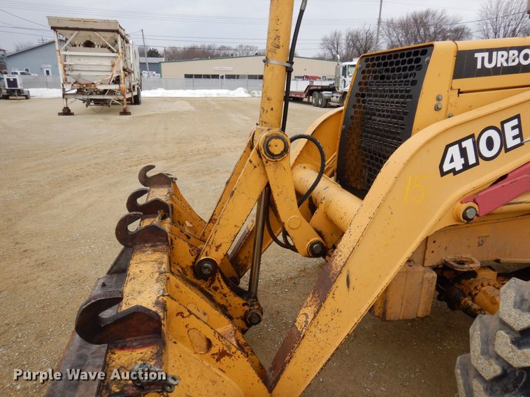 image for item KU9872 2000 John Deere 410E  backhoe