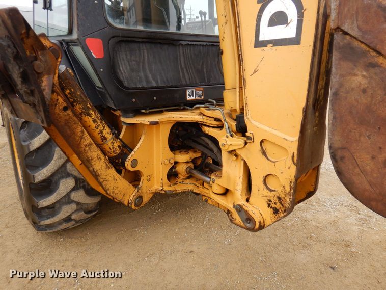 image for item KU9872 2000 John Deere 410E  backhoe