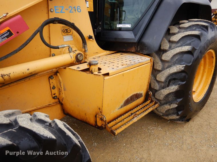 image for item KU9872 2000 John Deere 410E  backhoe