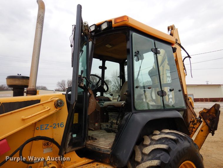 image for item KU9872 2000 John Deere 410E  backhoe