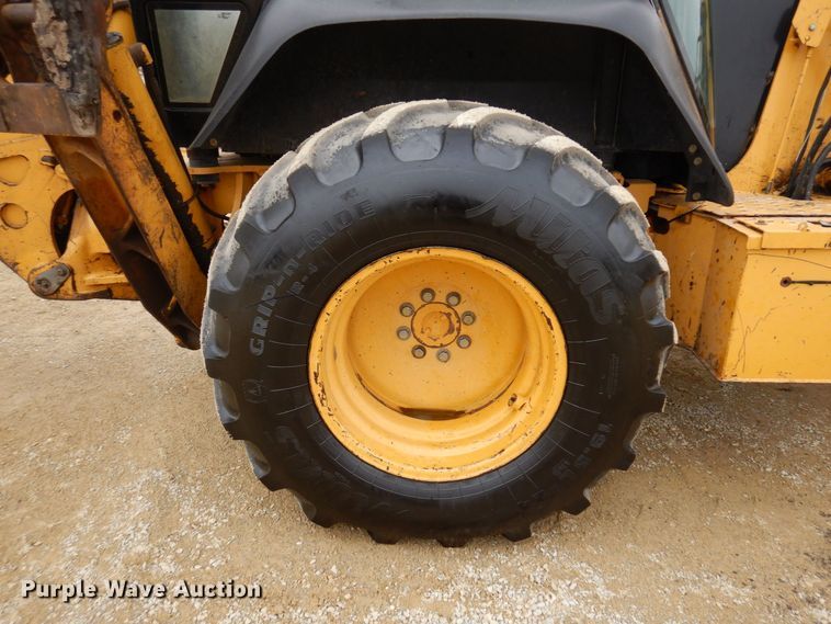 image for item KU9872 2000 John Deere 410E  backhoe