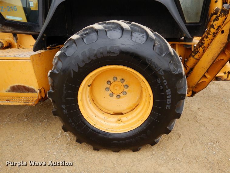 image for item KU9872 2000 John Deere 410E  backhoe