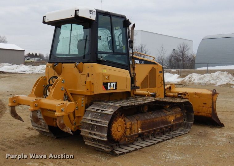image for item KU9873 2011 Caterpillar D5K LGP  dozer